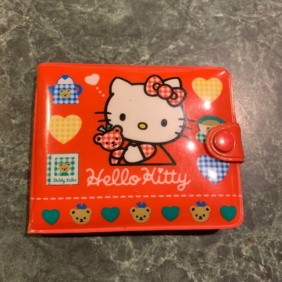 Sanrio Other - Vintage 1995 HELLO KITTY SANRIO Mini Red Wallet